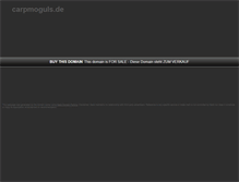 Tablet Screenshot of carpmoguls.de
